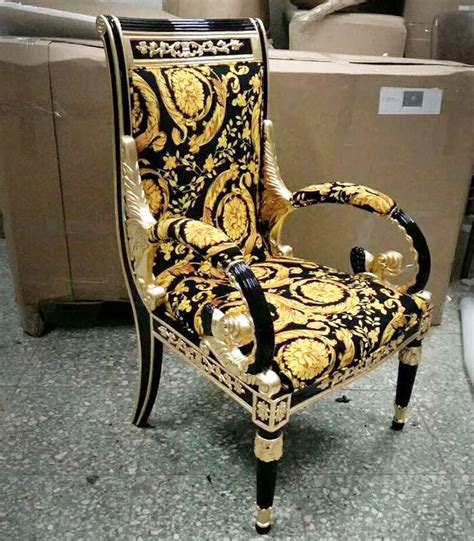 versace replica chair|Versace dining chairs.